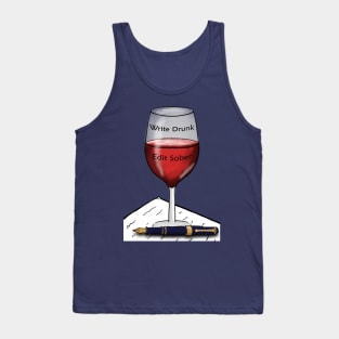 Wine Writer Tank Top